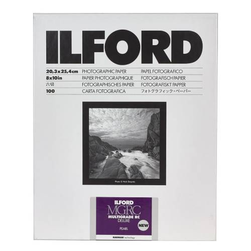 TThumbnail image for Ilford Multigrade 5 RC Deluxe Pearl, 8×10, 25+5 sheets