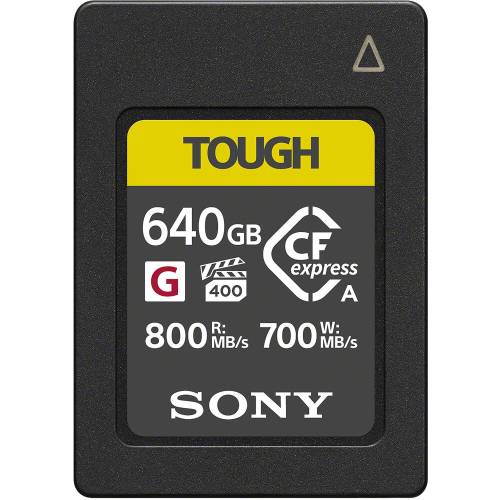 TVignette pour Sony Carte Mémoire 640GB CFexpress Type A TOUGH