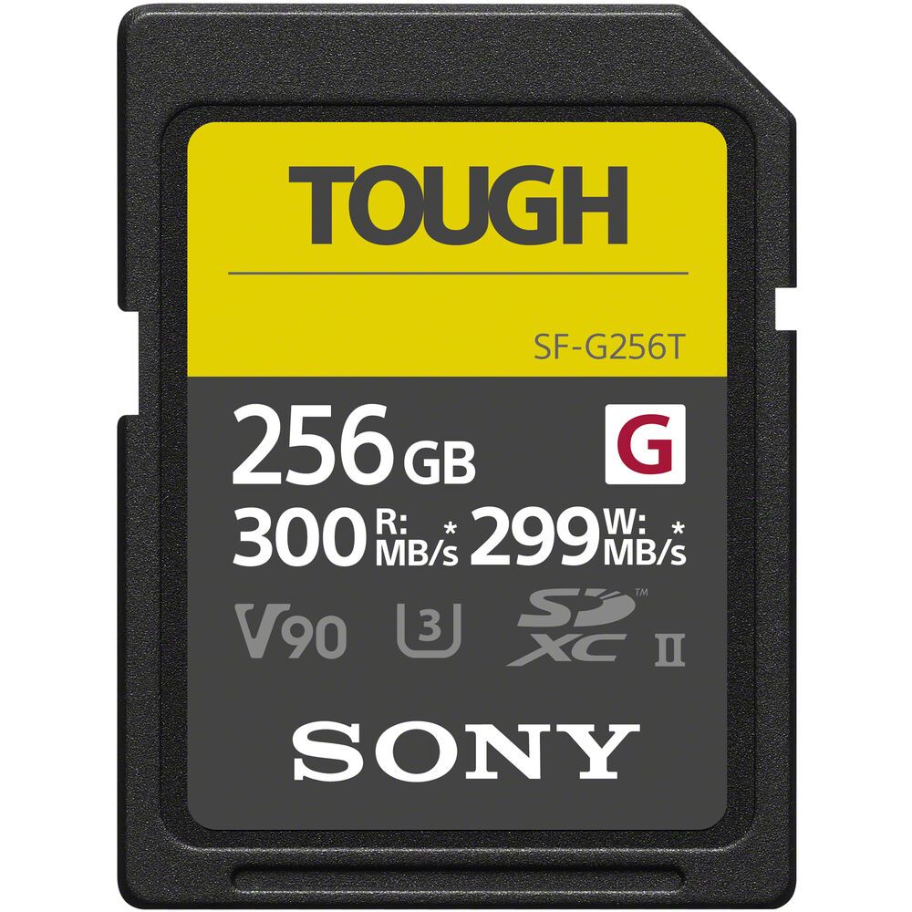 Sony 256GB SF-G Tough Series UHS-II SDXC Memory Card