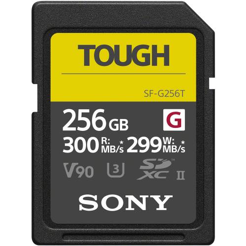 TThumbnail image for Sony 256GB SF-G Tough Series UHS-II SDXC Memory Card