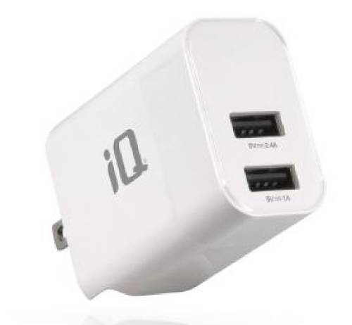 TVignette pour IQ Chargeur mural 3.4A à double ports USB