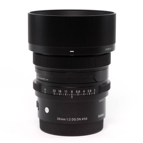 TVignette pour Sigma 35mm F/2 DG DN Contemporary Séries I pour Sony E *A*