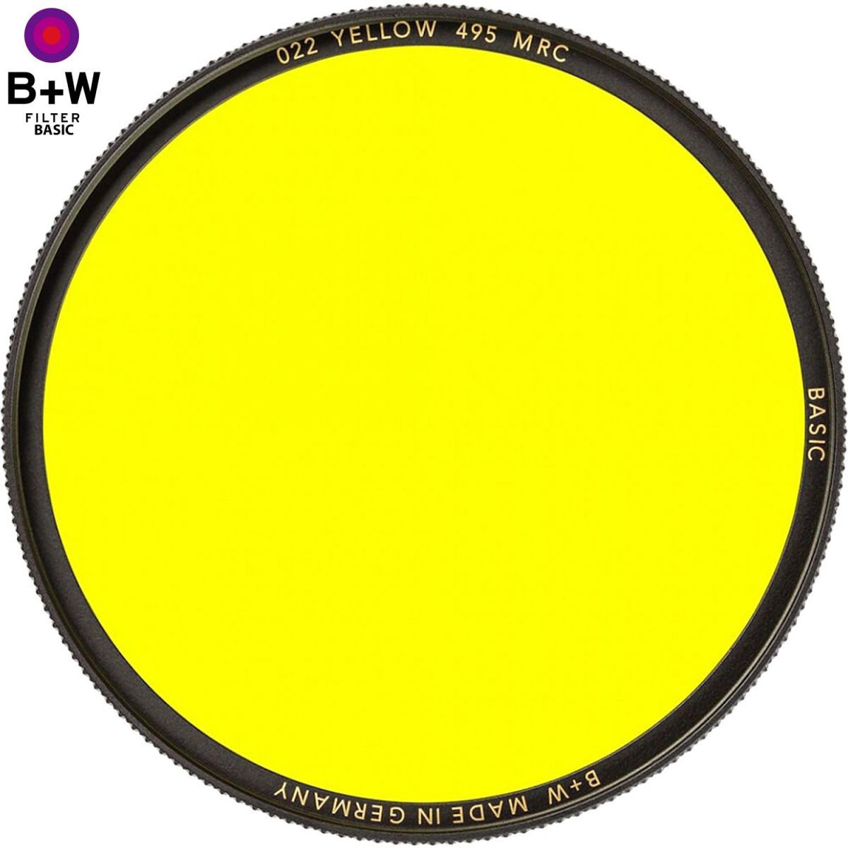B+W Basic filtre MRC Jaune