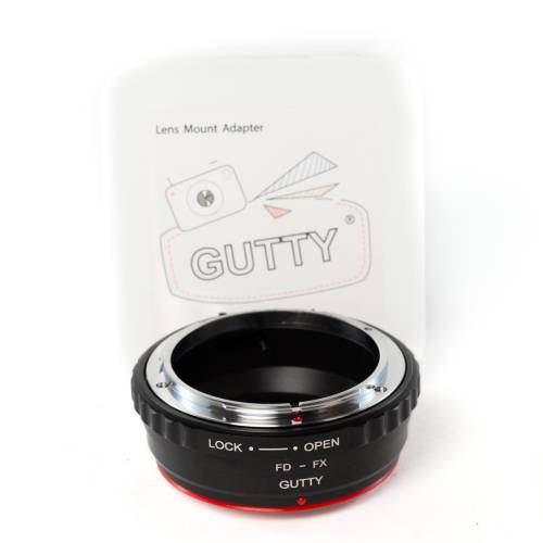 TThumbnail image for Gutty Canon FD mount adapter for X mount *A*