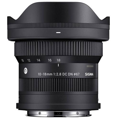 TVignette pour Sigma 10-18mm f/2.8 DC DN Contemporary pour Monture Sony E