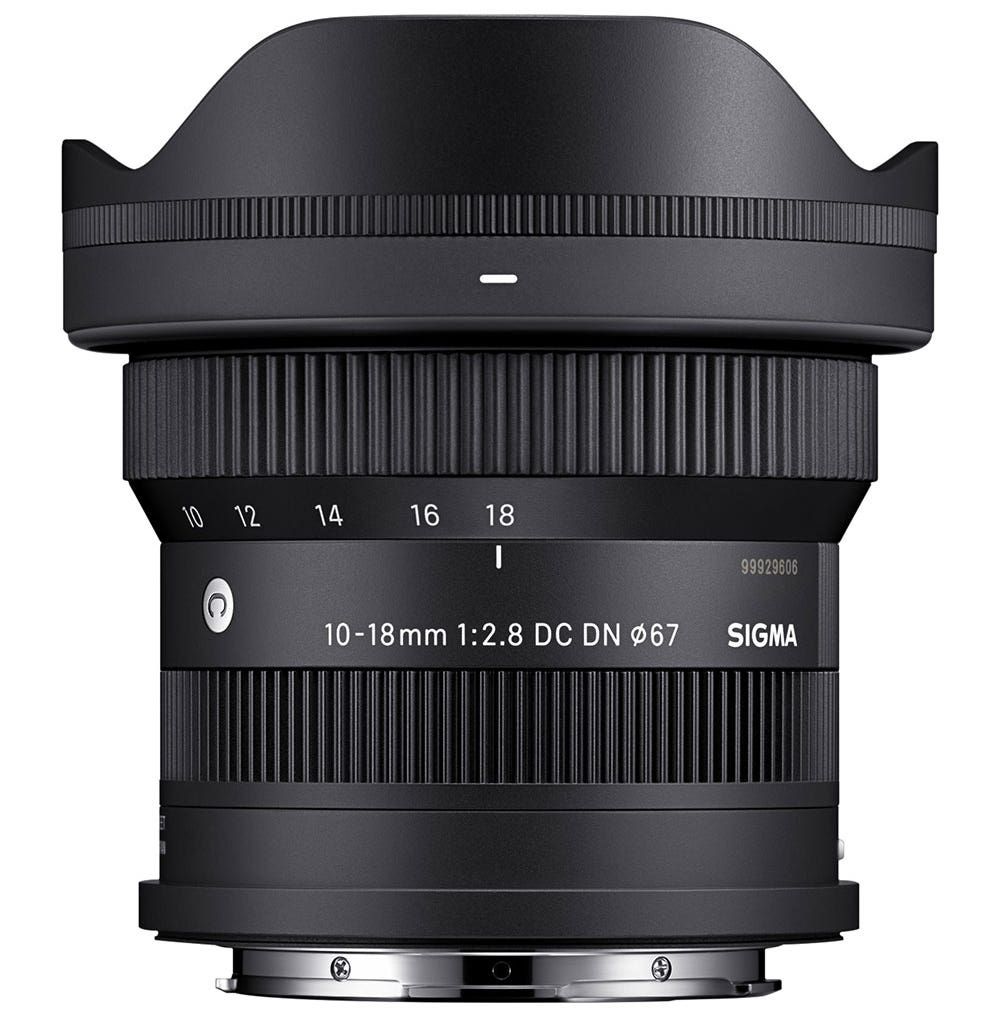 Sigma 10-18mm f/2.8 DC DN Contemporary pour Monture Fuji X