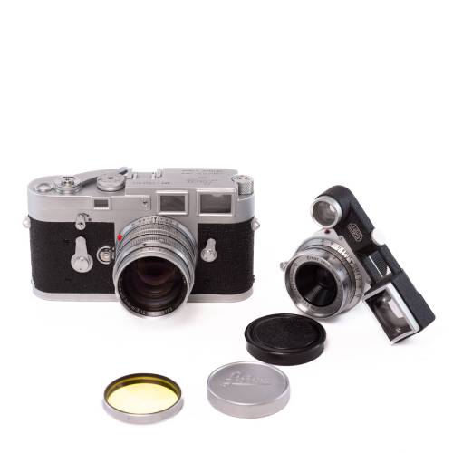 TVignette pour Leica M3 (ELC) Ensemble Classique avec 35 et 50mm  *A*