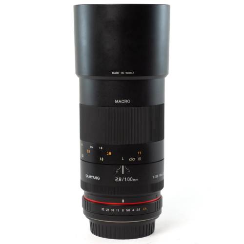 TThumbnail image for Samyang 100mm Macro f/2.8 Canon EF Mount  *A*