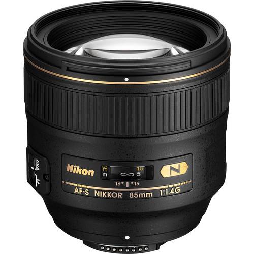 TThumbnail image for Nikon AF-S Nikkor 85mm F1.4 G N *A+*