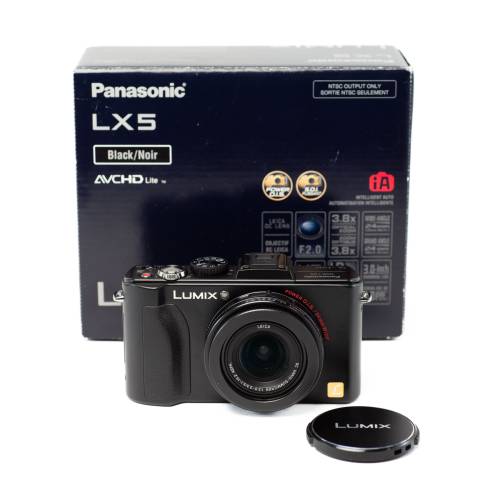 TVignette pour Panasonic Lumix LX5 noir *A+*