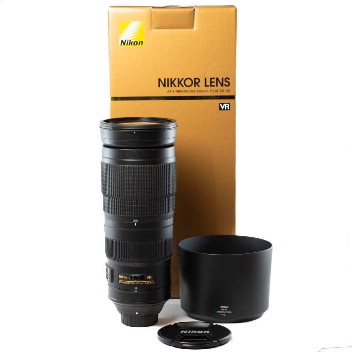 TVignette pour Nikon AF-S 200-500 mm f/5.6E ED VR *A+*