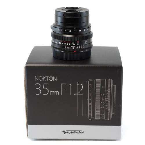TVignette pour Voigtlander Nokton 35mm f/1.2 pour monture X (Fuji) *A+*