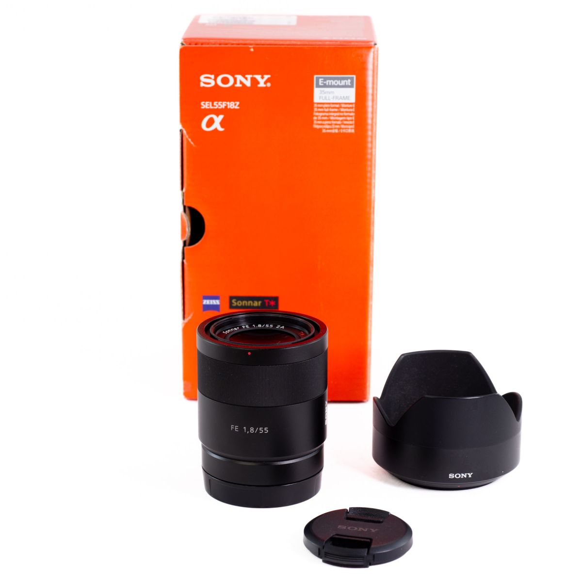 Sony Zeiss Sonnar T* FE 55mm F1.8 ZA *A* | Camtec Photo