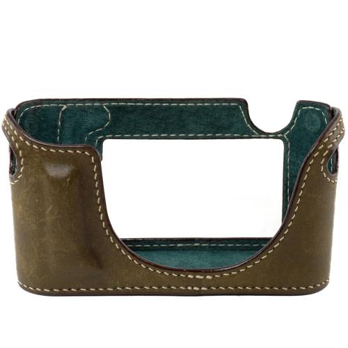 Arte Di Mano Brown half case For Leica M8, M9 - *A+*