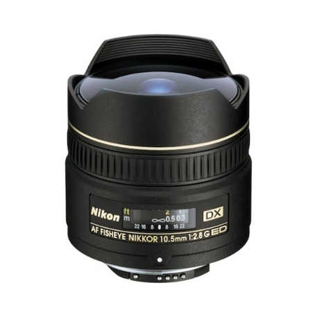 Nikon NIKKOR AF DX 10.5mm Fisheye f/2.8 ED