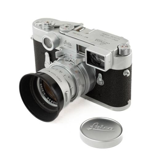 Leica M3 à armement simple et Summicron 50mm F2 Dual Range *A*