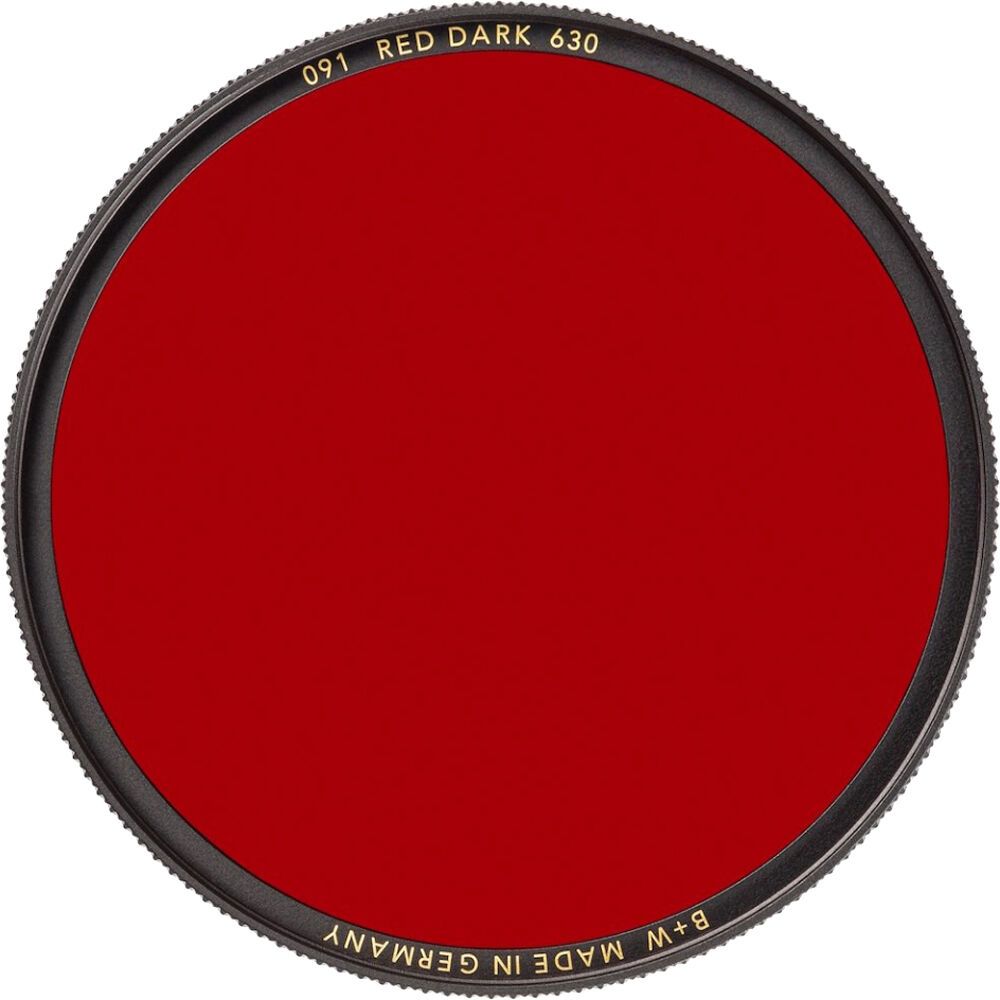 B+W 091 Red Dark 630nm