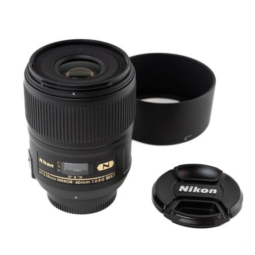Nikon AF-S Micro 60mm f/2.8G ED Macro *A+*