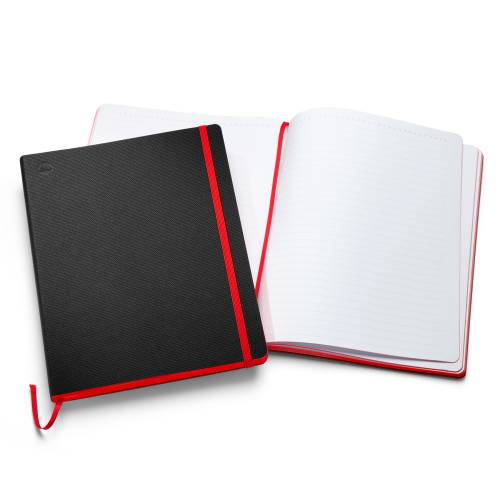 Leica Notebook, Special Format in Black Diamond Leather