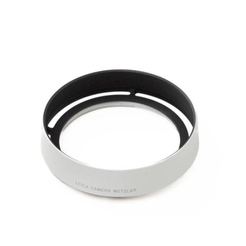 Leica Q Round Lens Hood, Silver *A+*