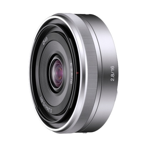 Sony E 16mm F2.8