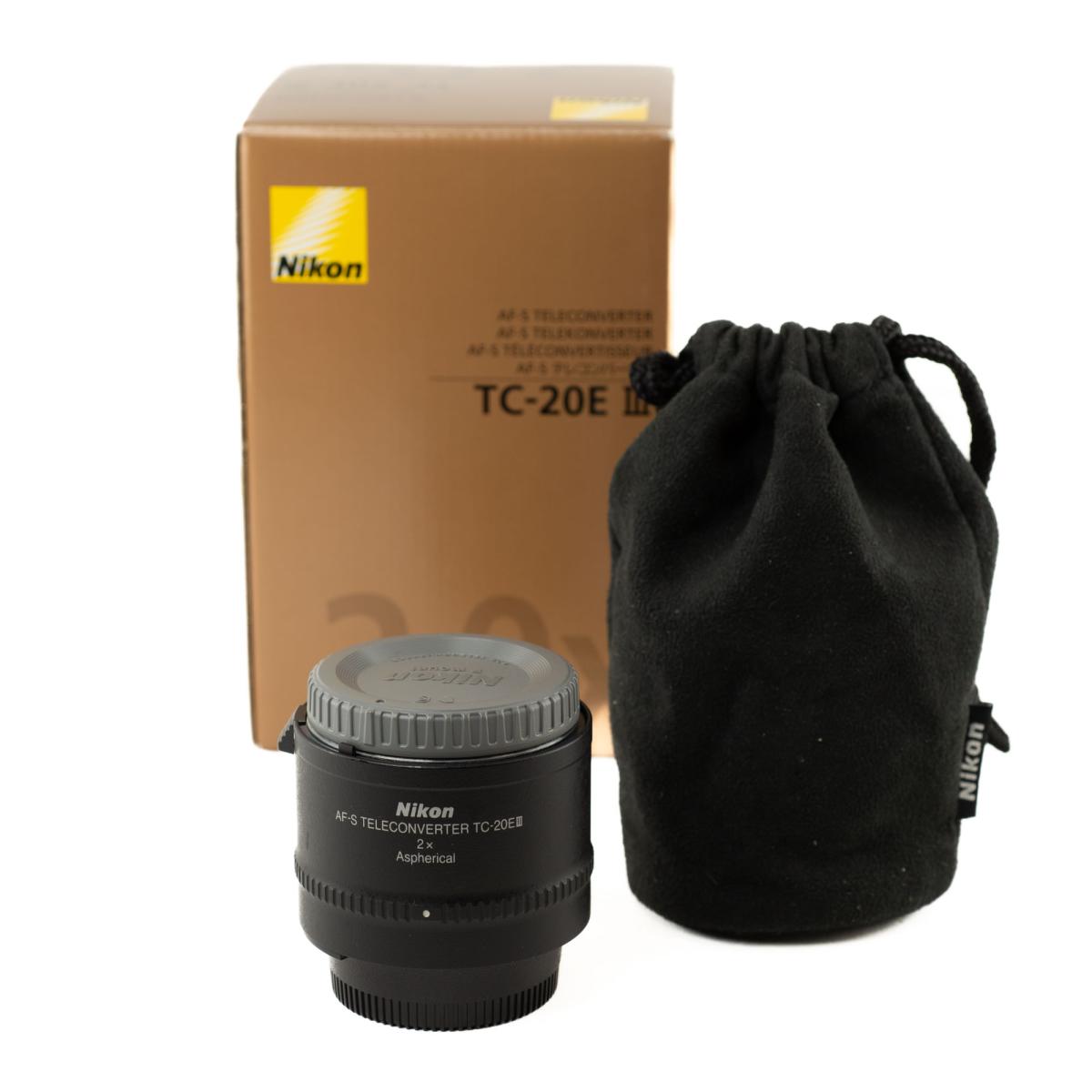 ニコン】AF-S Teleconverter TC-20E III【テレコン】 美品]Nikon