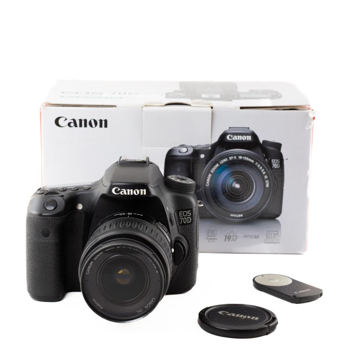 Canon EOS 70D & 18-55mm II *A*