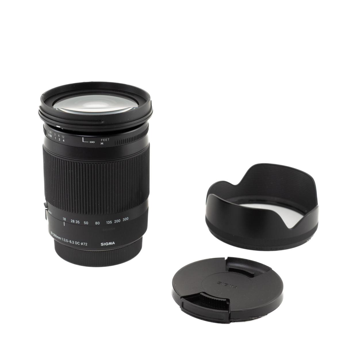 Sigma 18-300mm F3.5-6.3 DC Contemporary (Canon EF-S)*A-*