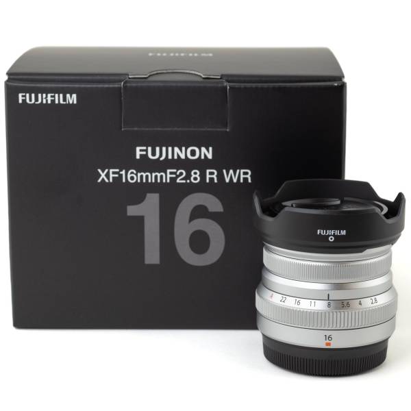 Fujinon XF 16mm F/2.8 R WR Silver -*A+*