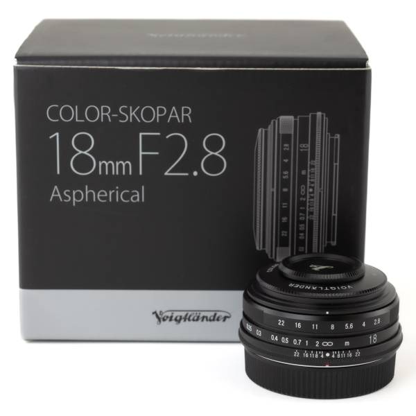 Voigtländer Color-skopar 18mm f/2.8 ASPH. for Fuji X mount - *A+*