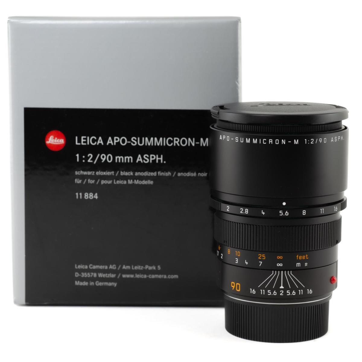 Leica Apo Summicron-M 90mm F/2 ASPH - *A+*