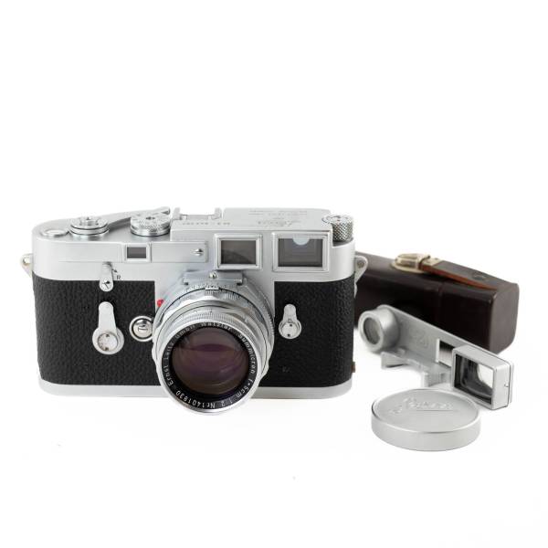 Leica M3 à armement double et Summicron 50mm F2 Dual Range *A*