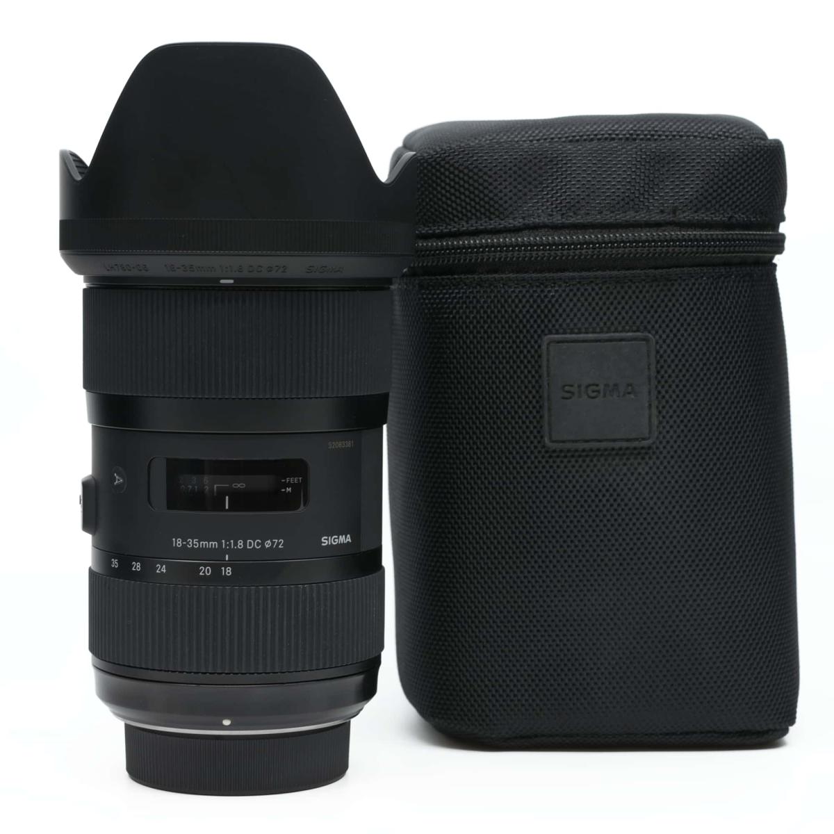 Sigma 18-35mm F1.8 DC Art for Nikon F Mount - *A*