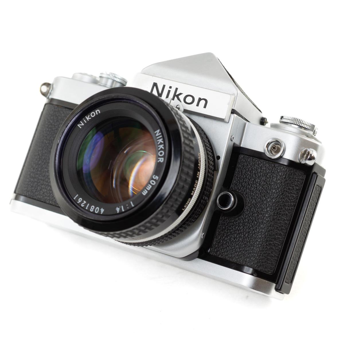 Nikon F2 Silver (With DE-1) & Nikkor 50mm f/1.4 - *A+*