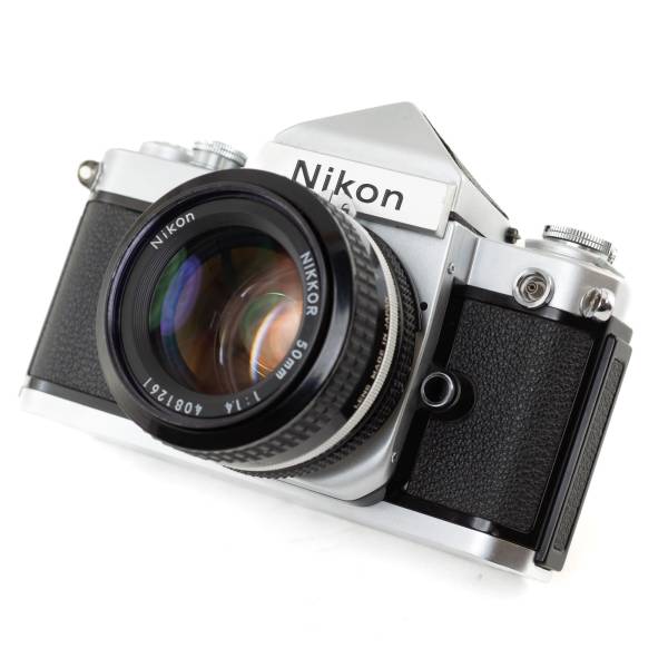Nikon F2 Silver (With DE-1) & Nikkor 50mm f/1.4 - *A+*