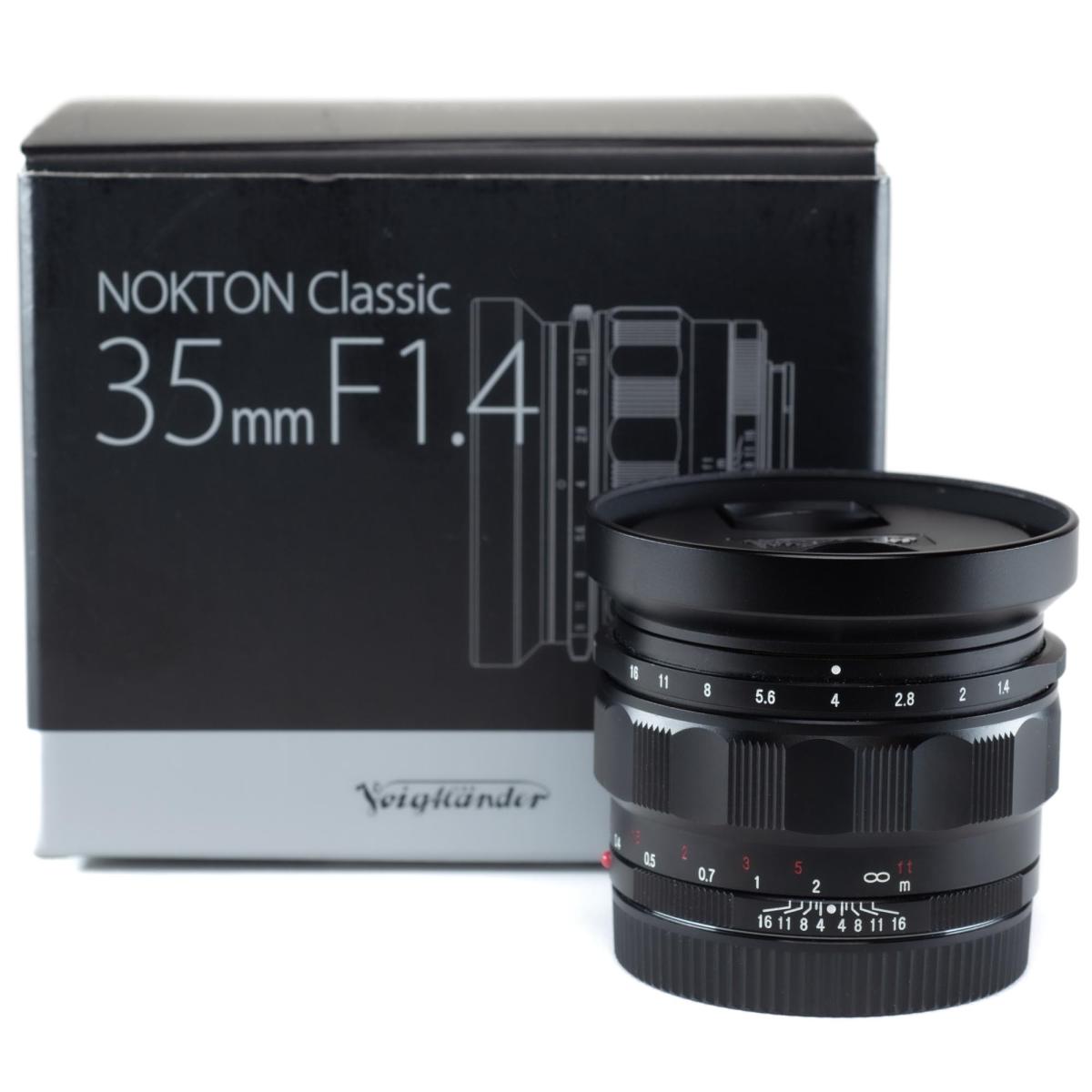 Voigtlander Nokton Classic 35mm f/1.4 for Sony FE - *A+*