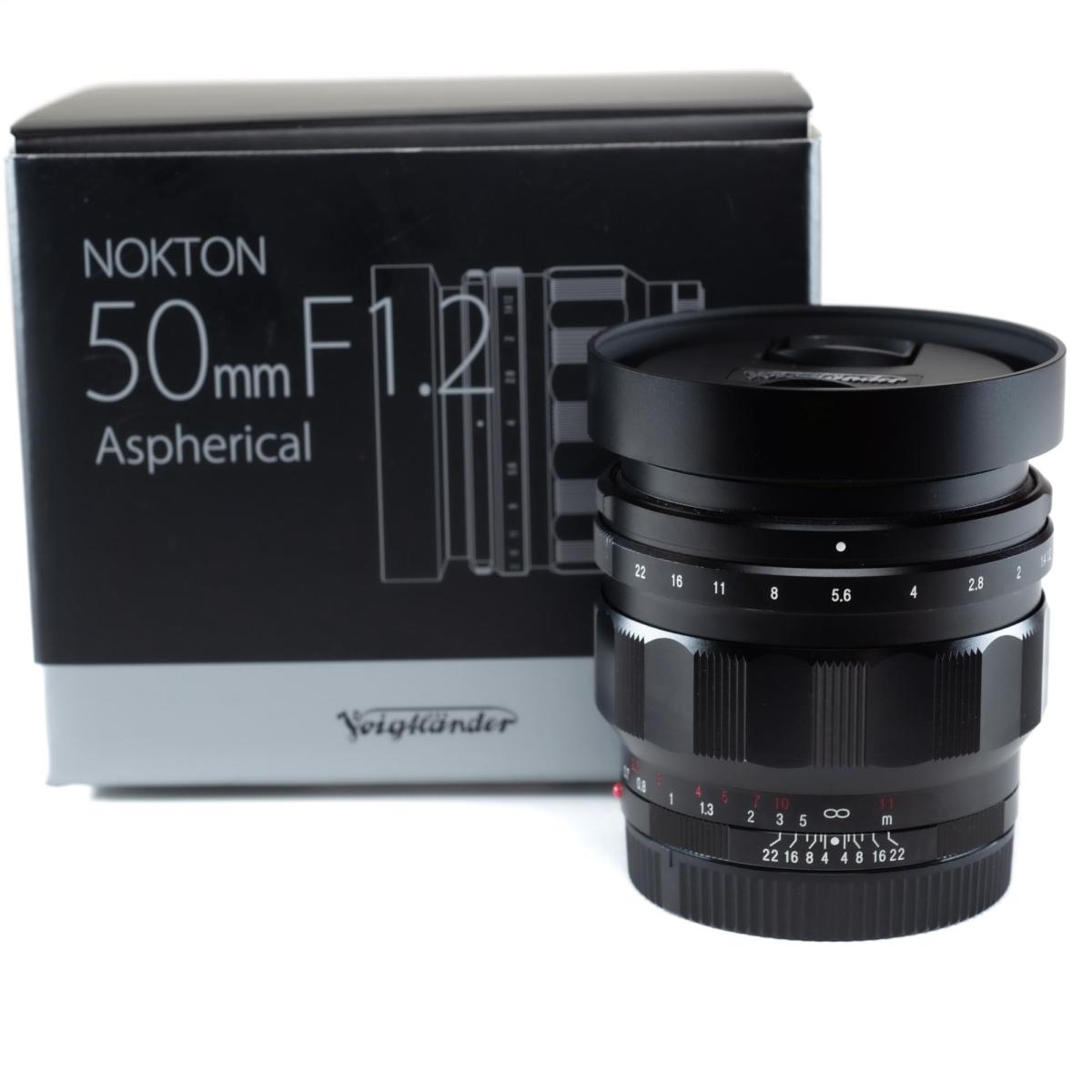 Voigtlander Nokton 50mm F/1.2 ASPH for Sony E - *A+*