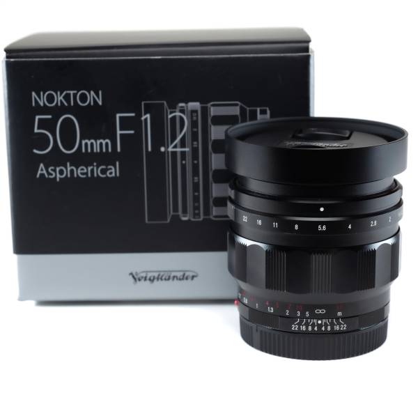 Voigtlander Nokton 50mm F/1.2 ASPH for Sony E - *A+*