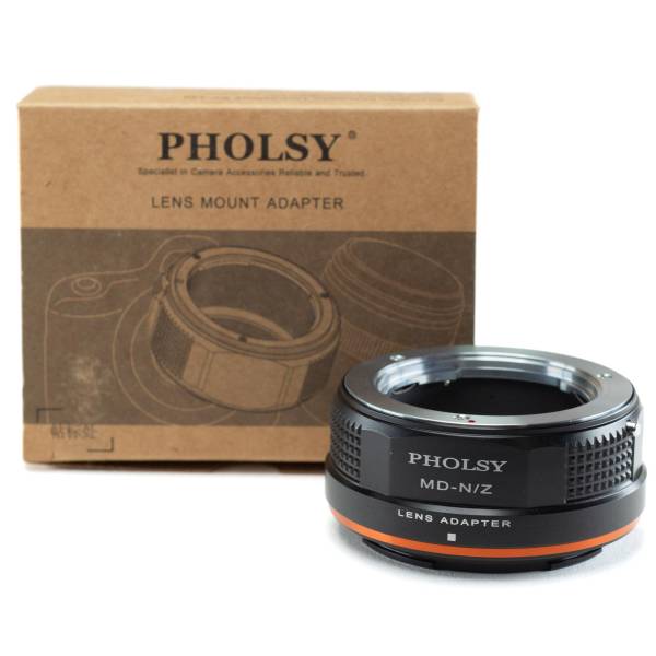 Pholsy Minolta MD mount adapter for Nikon Z Mount - *A+*