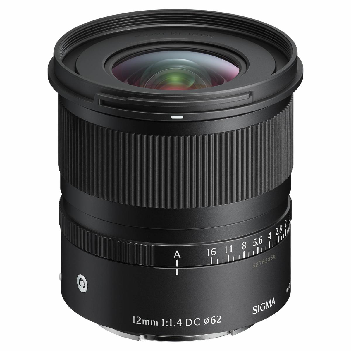 Sigma Contemporary 12mm F1.4 DC - Sony E mount