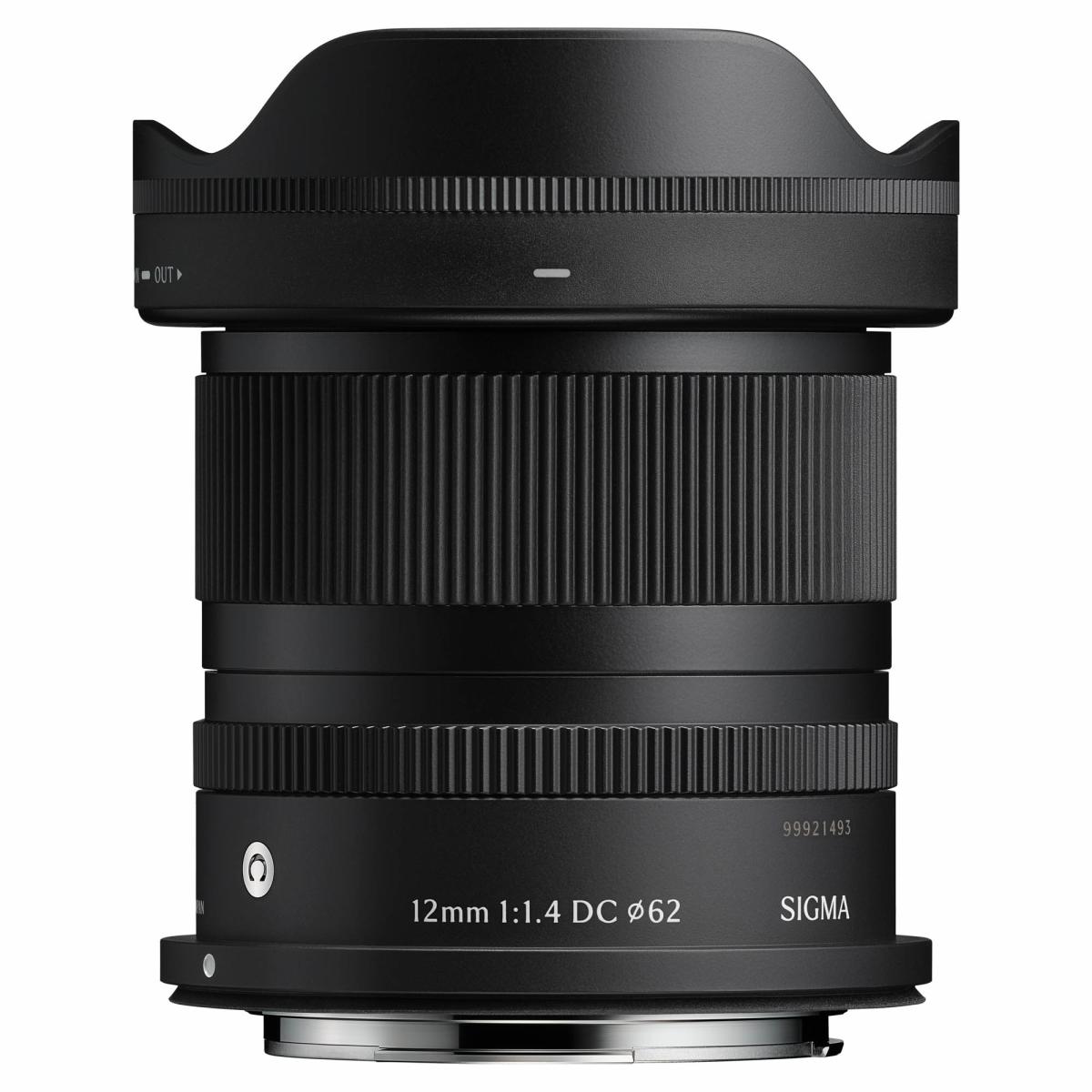 Sigma Contemporary 12mm F1.4 DC - Canon RF-S mount