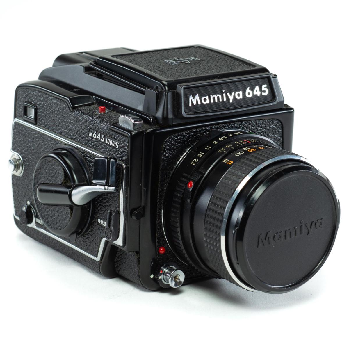 Ensemble Mamiya m645 1000s avec objectif Mamiya Sekor C 80mm f/2.8  - *A-*