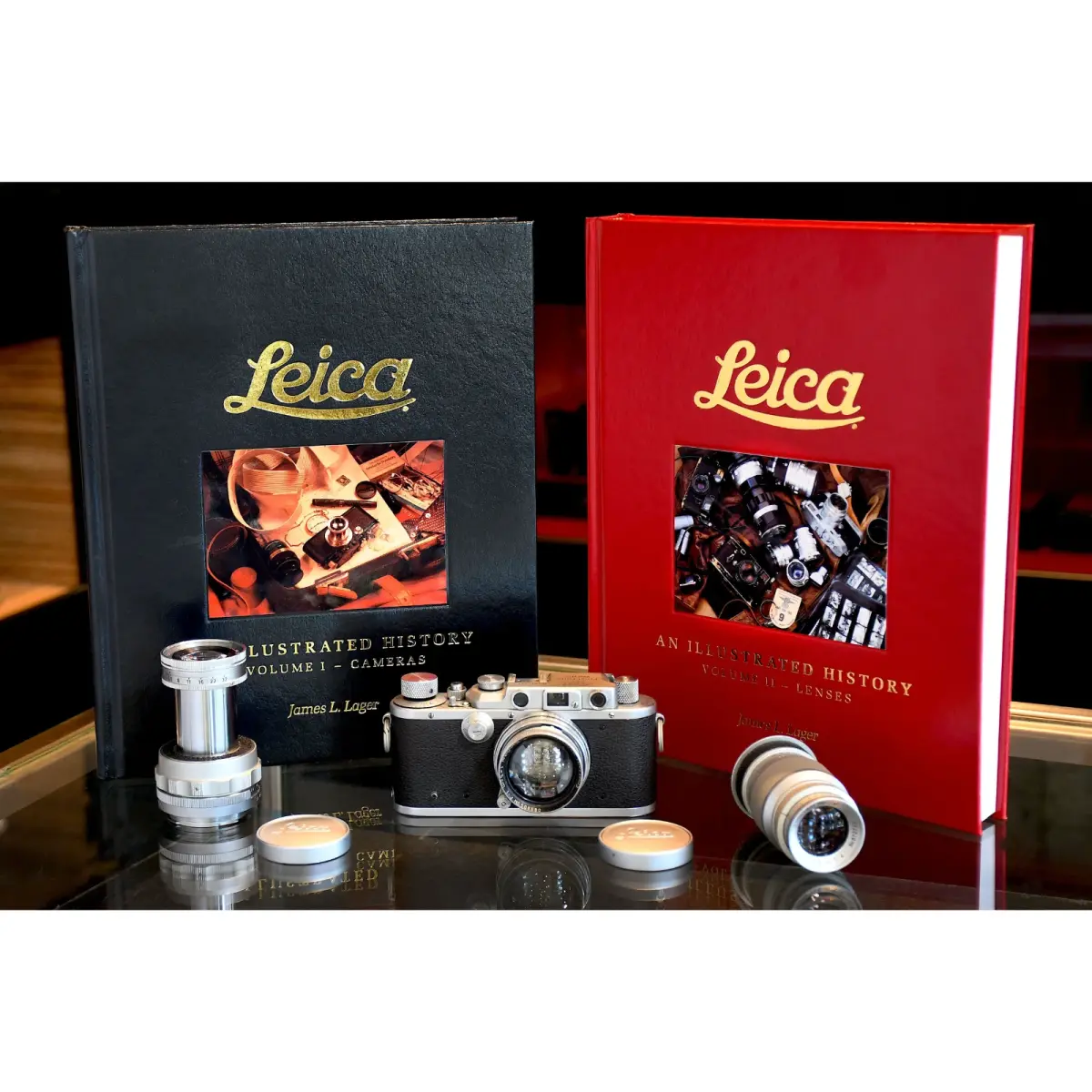 Jim Lager - Leica: An Illustrated History Volumes 1 & 2 - Signed - Limited