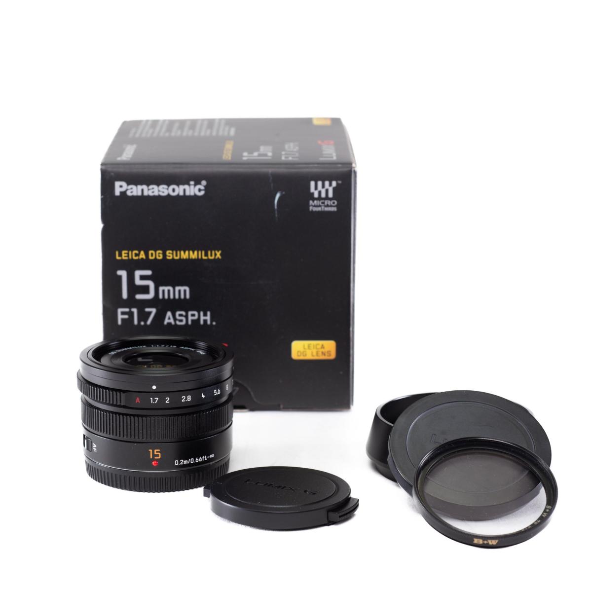 Panasonic Lumix G Leica DG Summilux 15mm f/1.7 ASPH. *A+*
