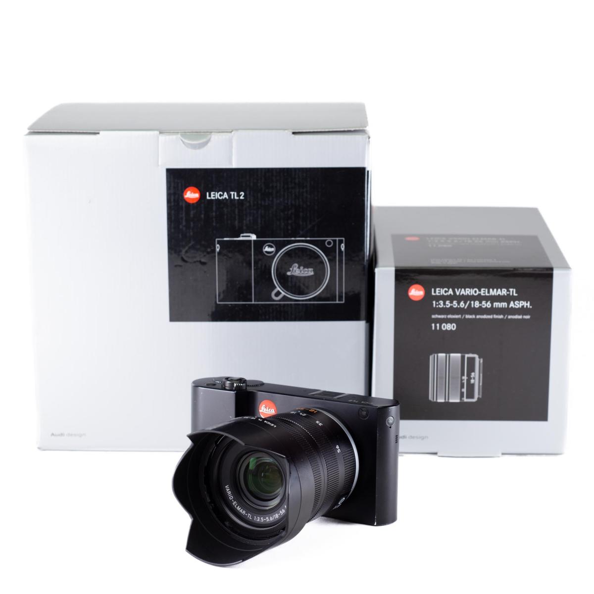 Leica TL2 Noir + Vario-Elmar 18-56mm ensemble *A-*