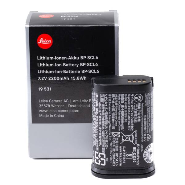 Leica Batterie BP-SCL6 - *A+*