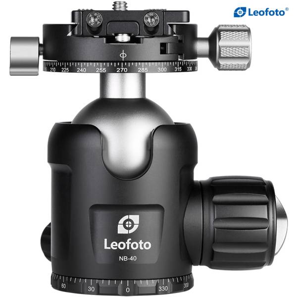 Leofoto NB-40 Ball Head 2" Quick Release Plate