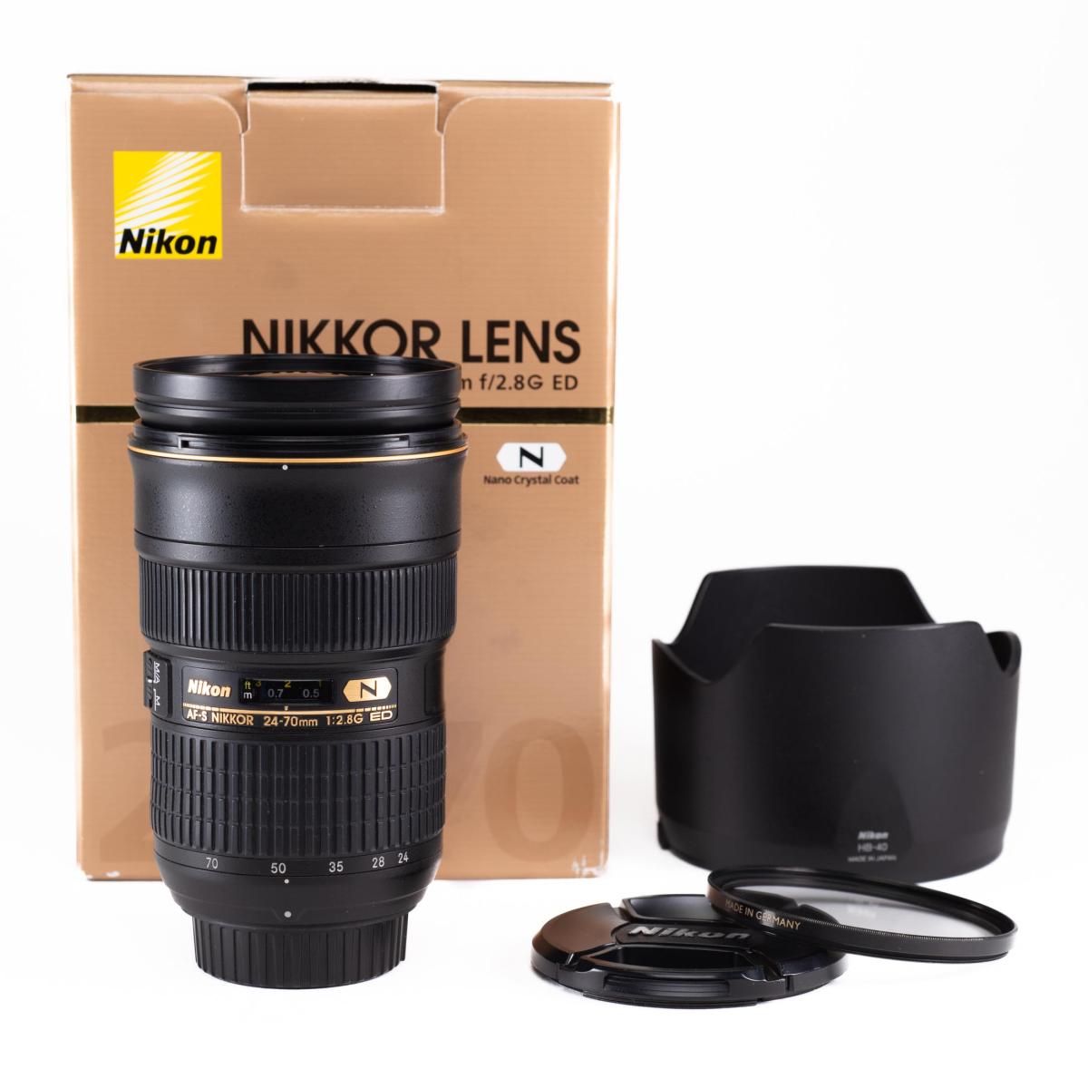 Nikon NIKKOR AF-S 24-70mm f/2.8G ED N *A+*