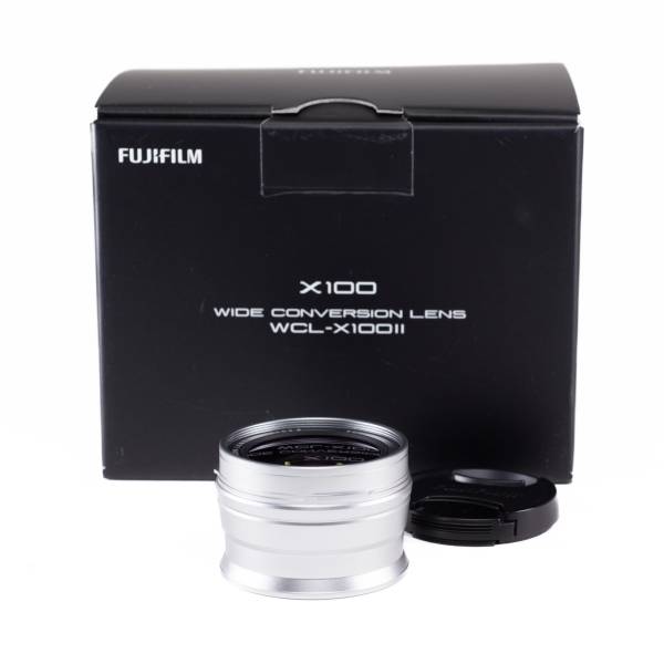 Fujifilm Convertisseur Grand-Angle WCL-X100 II Argenté *A+*