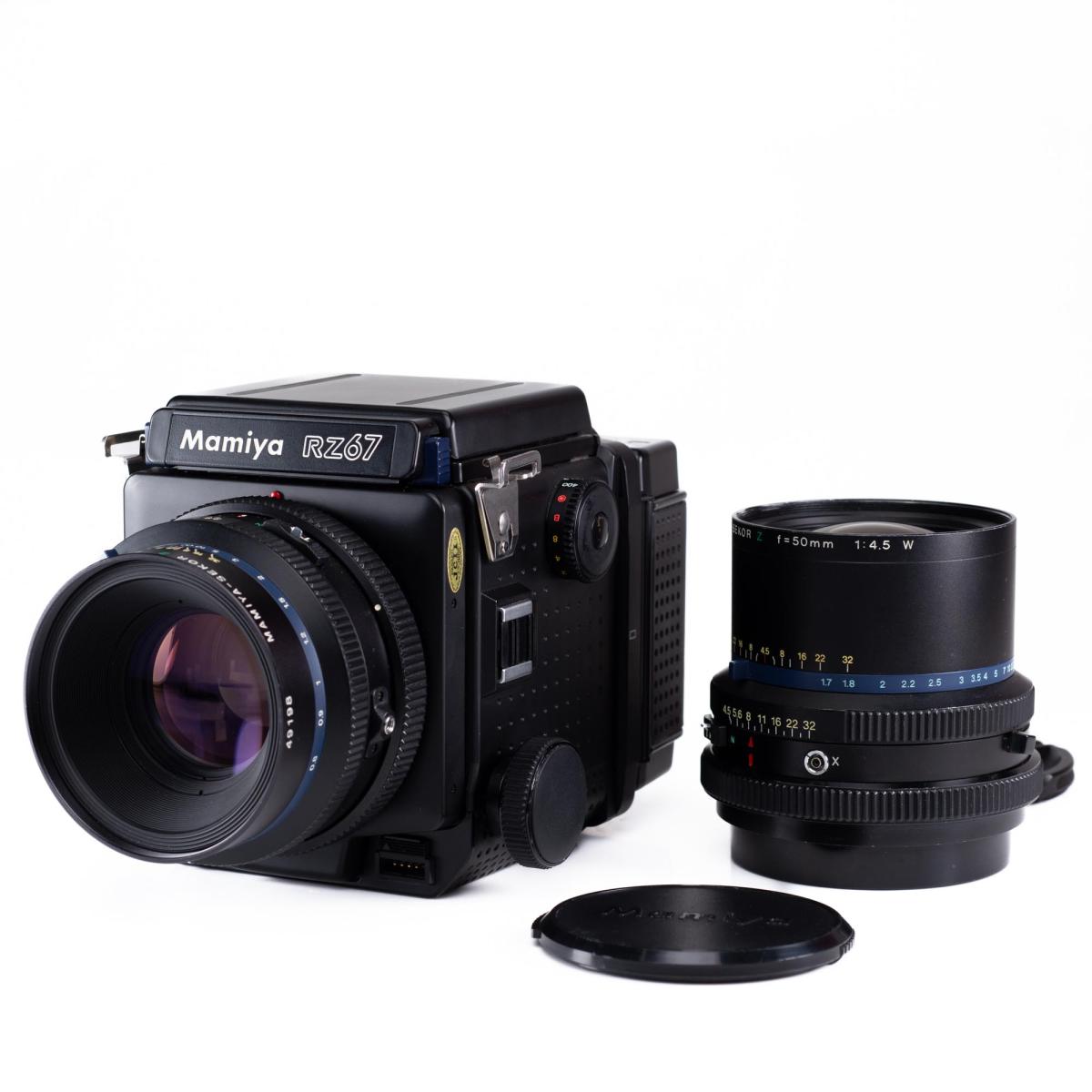 Mamiya RZ67 with Sekor Z 110mm F/2.8 & Sekor Z 50mm F4.5 *A*